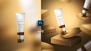 Creative Cream Product Manipulation in Photoshop || 