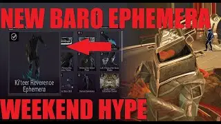[WARFRAME] NEW BARO EPHEMERA! Baro Ki'Teer Full Inventory Review + Spawn Animation June 30th 2023