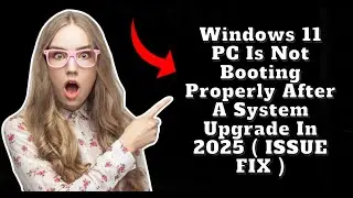 Windows 11 PC is not booting proper ( ISSUE FIX  )
