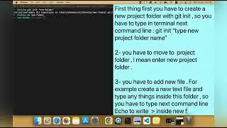 Git : Add a New File  with git