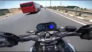 Bajaj pulsar 400 nsz top speed 🔥