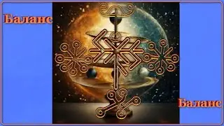 ⚡⚡Абсолютный баланс - графическая магия рун и знаков