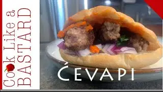 Easy, homemade Cevapi
