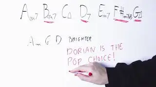 How To Make GORGEOUS Music With DORIAN Mode Chords On Guitar [Music Theory]
