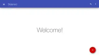 Slidenerd intro Animation. After Effects Android UI animation
