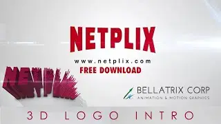 Upgraded Netflix logo templete I After effects Templates I Bellatrixcorp