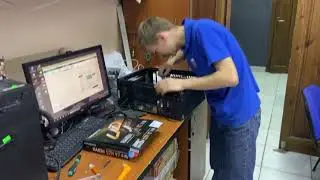 КОМПЬЮТЕР КОТОРЫЙ ЛЕТАЛ ПО ДОМУ? ПЕРЕСОБРАЛИ КОМПЬЮТЕР