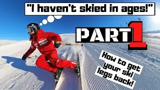 How to get your ski legs back! Part 1! #insta360