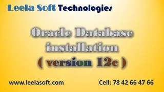 JDBC Tutorial - Oracle Database 12c Installation by Madhu sir || Leela Soft Technologies, Vijayawada