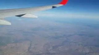 Боинг 737-800  полет из Казани в Анталья. Boeing 737-800 flight from Kazan to Antalya.