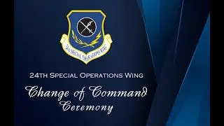 24SOW Change of Command