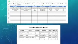 how to show Google sheet data on html web page
