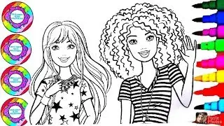 How to Color BARBIE Girls 2019 In An Ordinary Day Dress