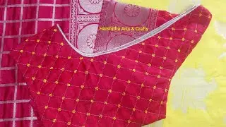 French Knot Hand Embroidery on Stitched Blouse || Blouse Design With French Knots