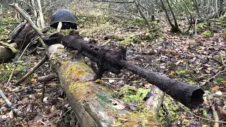 Здесь погибли герои 1-ой пулеметной роты 188 СД. Раскопки в Рамушевском коридоре смерти. 1 серия