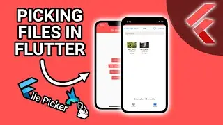 Pick A File Or Multiple Files with Flutter (file_picker) 