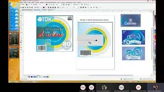 CorelDRAW - Лабораторная работа 5 - Дублирование обложки