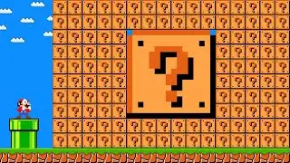 Mario's Battle to Collect 1,000,000 Item Blocks in Super Mario Bros.