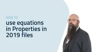 SOLIDWORKS TUTORIALS: How to use equations in Properties in 2019 files