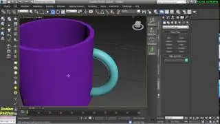 3D's Max Основы моделирования, для начинающих, чайная кружка