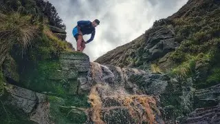 TRAIL RUNNING | RUNNING AND SCRAMBLING IN THE PEAK DISTRICT | GOPRO HERO 9 BLACK