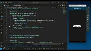Jiggling button using Flutter | Flutter Animation