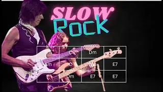 SLOW ROCK BLUES BACKING TRACK IN A MINOR | GET INTO IT!