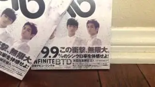 INFINITE BTD Japanese Unboxing