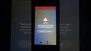 How to reset mobile phone 