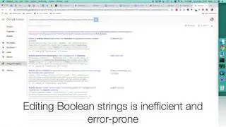 Struggling with Google Scholar? Build complex searches using drag & drop