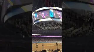 George Bush tribute and moment of silence in RodeoHouston 2019 Final