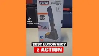 Test lutownicy bezprzewodowej z Action