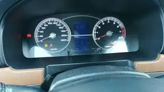 Глюк панели приборов Лифан Солано