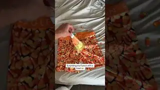 Surprising my fiancé with a treat 😂