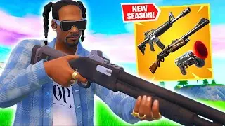 Snoop Dogg Skin Gameplay - Solo Ranked WIN - Quick Weapon Feature - Fortnite Chapter 2 Remix