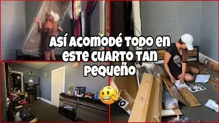 Remodelación Completa De Un Cuarto Pequeño Cama Nueva 🤩