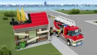 Конструктор LEGO City Тушение пожара 60003