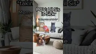 CAT MEMES 🐱 WHEN LIL SIS IS SICK PT.3 