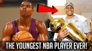 The YOUNGEST NBA Player EVER! - 17 Years Old!