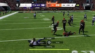 Kicked Lamar Jackson