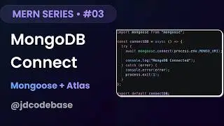 Connect MongoDB to Node.js with Mongoose | MERN Task Manager #3