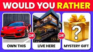 Would You Rather...? MYSTERY Gift Edition 🎁 Quiz Time