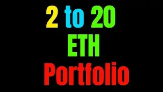 2 to 20 ETH Challenge ....... My portfolio Breakdown