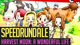 HARVEST MOON: A WONDERFUL LIFE (Celica Proposal) Speedrun in 38:44 von Benogs | Speedrundale