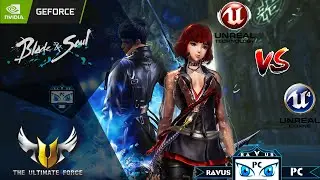 Blade and Soul | UE3 GTX 1050 vs UE4 GTX 1660 Ti | DX9 vs DX11 | Comparison | Max Settings | 1080p