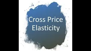 Cross Price Elasticity