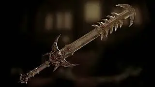 Ritual Sword 3d model preview