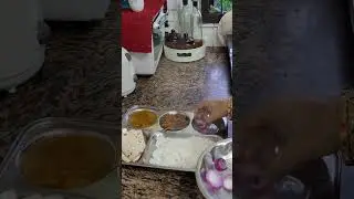 Veg thali for Lunch #shortvideo #youtubeshorts #shortsviral
