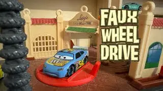 Disney Pixar Cars Johnny Blamer (Blue Factory Custom)