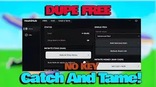 Catch And Tame No Key Script - DUPE FISH, UNLOCK ALL GAMEPASS, INF ITEMS, BEST SCRIPT 2026